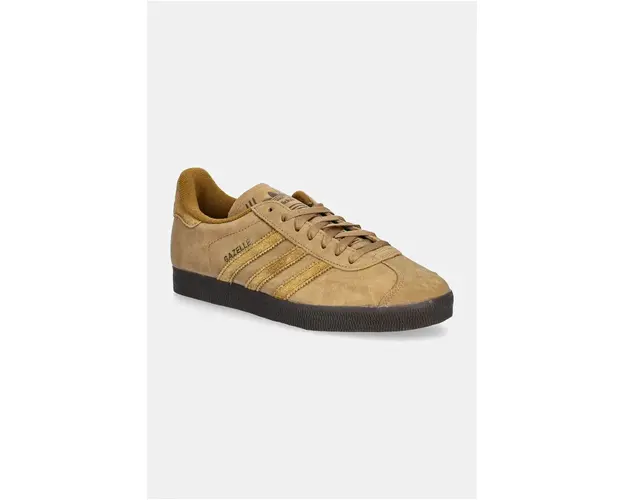 adidas Originals sneakers din piele intoarsa Gazelle culoarea maro, IG2099