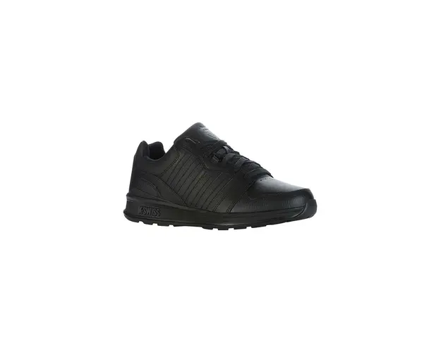K-Swiss sneakers din piele RIVAL TRAINER culoarea negru, 09078.029.M