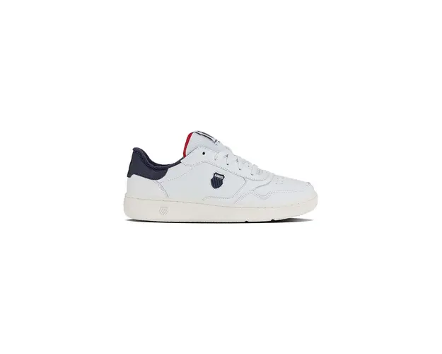 K-Swiss sneakers din piele SLAMMSHIELD II culoarea alb, 04312.968.M