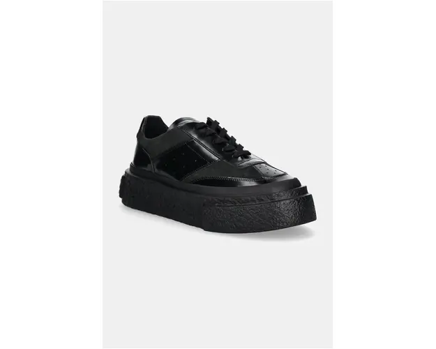 MM6 Maison Margiela sneakers din piele culoarea negru, SH3WS0004.P7985