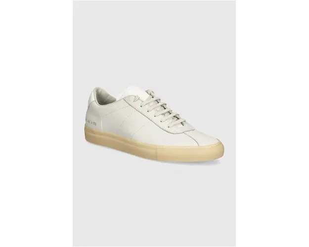 Common Projects adidasi din nubuc Tennis Classic culoarea gri, 2437