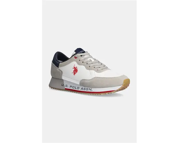 U.S. Polo Assn. sneakers CLEEF culoarea alb, CLEEF006M/DUS1