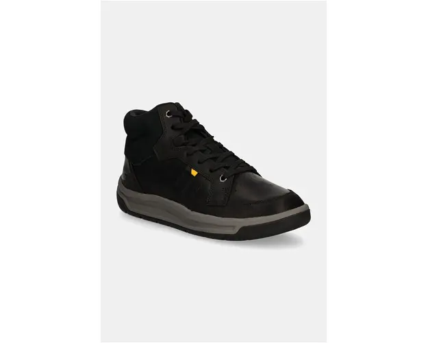 Caterpillar sneakers din piele APA CUSH MID culoarea negru, P725848
