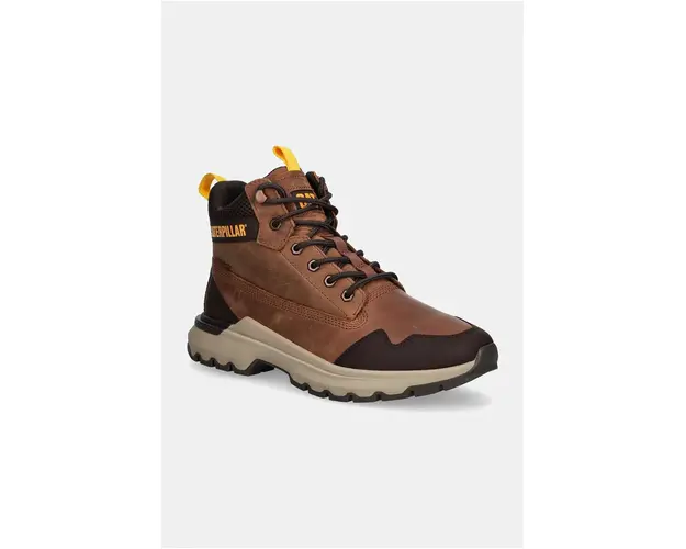 Caterpillar pantofi COLORADO SNEAKER WP barbati, culoarea maro, P725948