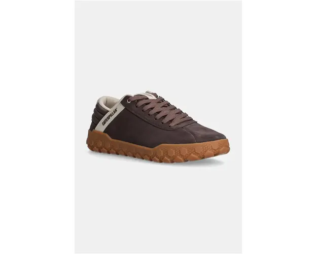 Caterpillar sneakers din piele HEX + culoarea maro, P111628