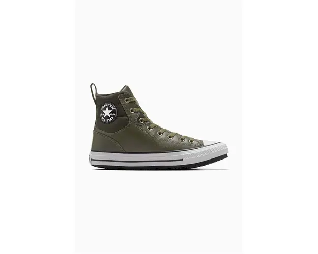 Converse tenisi Chuck Taylor All Star Berkshire Boot barbati, culoarea verde, A08563C