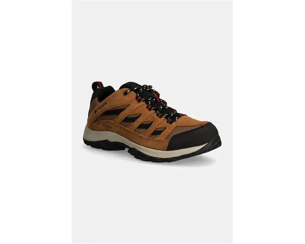 Columbia pantofi Crestwood Waterproof barbati, culoarea maro, 2100651