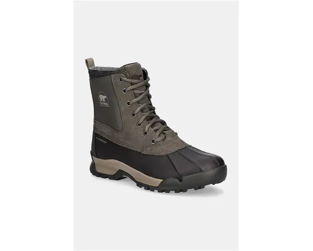 Sorel pantofi BUXTON LITE BOOT WP 200g barbati, culoarea verde, 2078361245