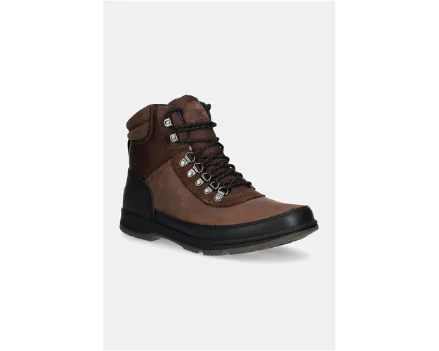 Sorel pantofi ANKENY II HIKER PLUS WP barbati, culoarea maro, 2084841256