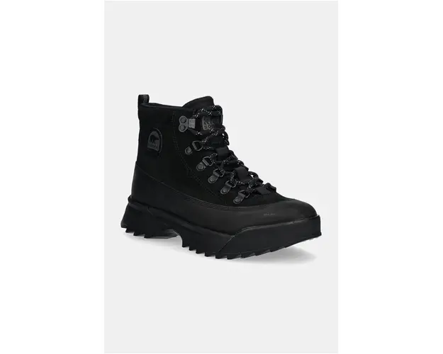 Sorel ghete de piele SCOUT 87 PRO BOOT PLUS W barbati, culoarea negru, 2084861010