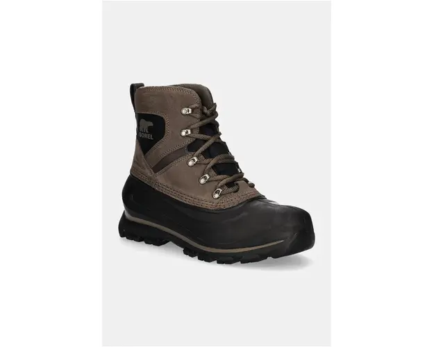 Sorel pantofi BUXTON LACE WP 24 barbati, culoarea verde, 2084901245