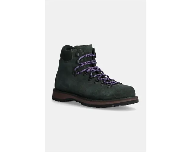 Diemme pantofi de piele intoarsa Roccia Vet barbati, culoarea verde, DI24FWRVM-I01S008DKG