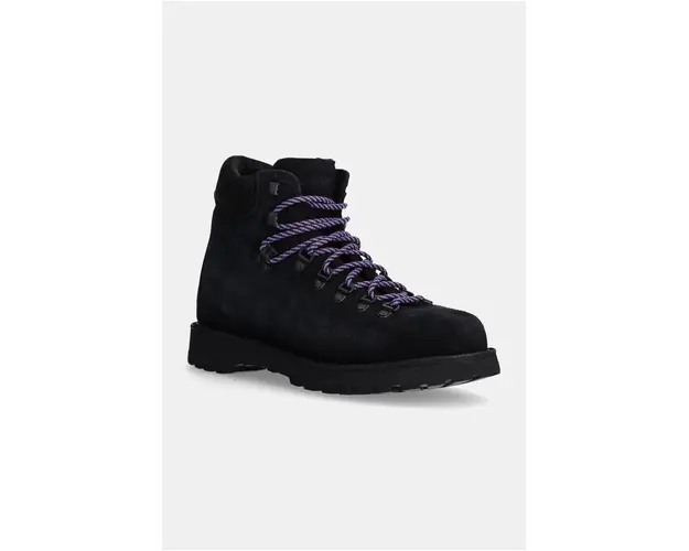 Diemme pantofi de piele intoarsa Roccia Vet barbati, culoarea negru, DI24FWRVM-I01S008BLK