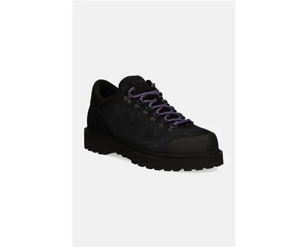 Diemme pantofi de piele intoarsa Cornaro barbati, culoarea negru, DI24FWCOM-F02S008BLK