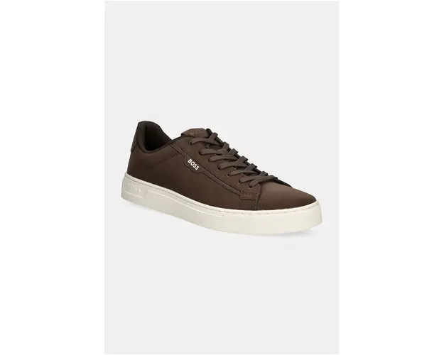 BOSS sneakers Rhys culoarea maro, 50529532