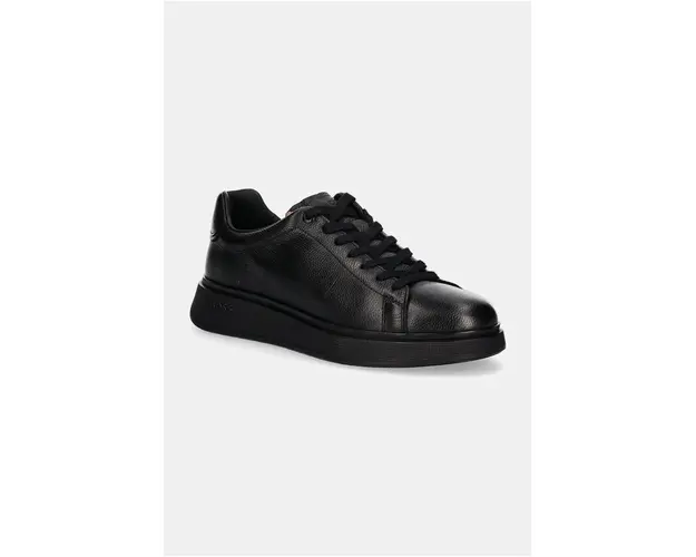 BOSS sneakers din piele Bulton culoarea negru, 50529543