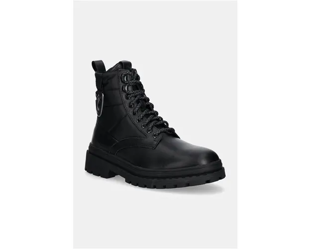 BOSS pantofi Nebular barbati, culoarea negru, 50529188