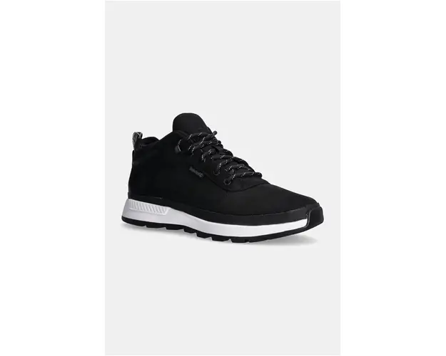 Timberland ghete de piele Field Trekker barbati, culoarea negru, TB0A2A580151