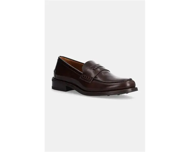 Hackett London pantof JAME MIRROW barbati, culoarea maro, HMS21428