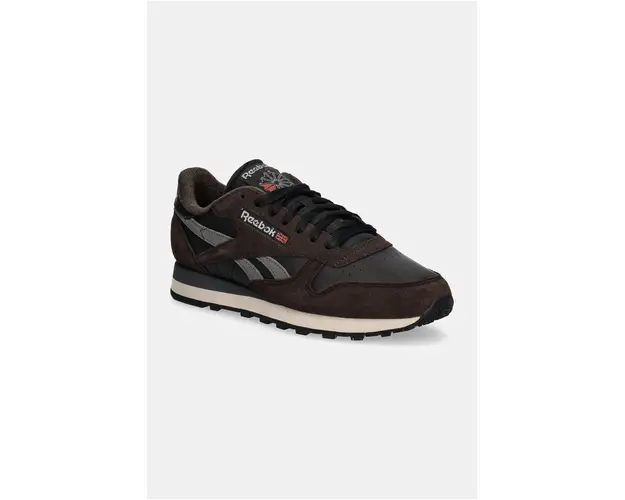 Reebok Classic sneakers din piele Classic Leather culoarea maro, 100201111