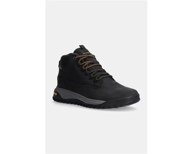 Jeep pantofi din nubuc CANYON MID WP culoarea negru, JM42150A
