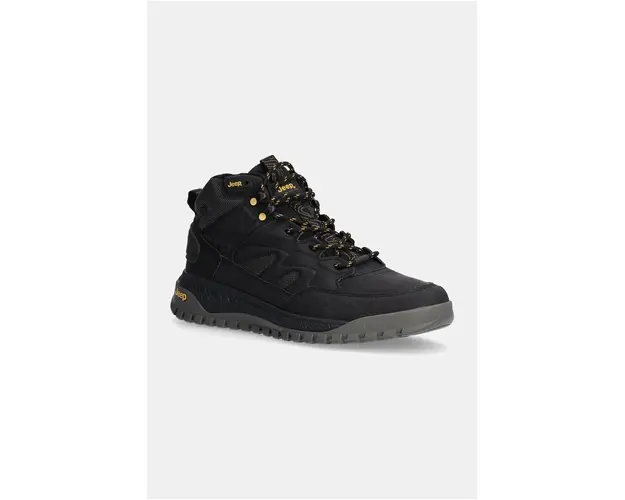 Jeep pantofi CANYON TRAIL MID barbati, culoarea negru, JM42151A