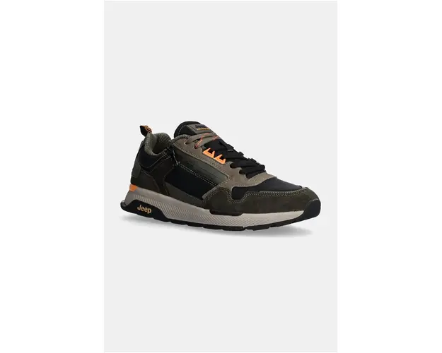 Jeep sneakers ONTARIO ZIP culoarea verde, JM42110A