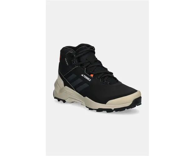 adidas TERREX pantofi AX4 Mid Beta COLD.RDY barbati, culoarea negru, izolat, IG8849