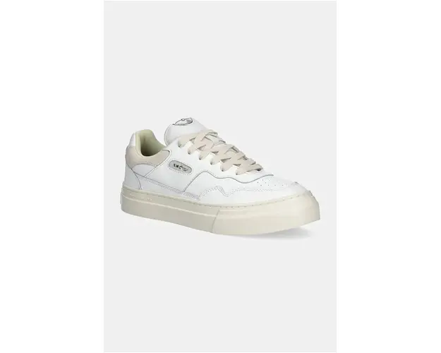 Stepney Workers Club sneakers din piele Pearl Leather culoarea alb, YA20500