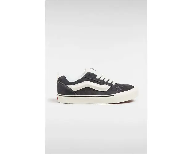 Vans tenisi din piele intoarsa Knu Skool culoarea gri, VN000CS0BGF1