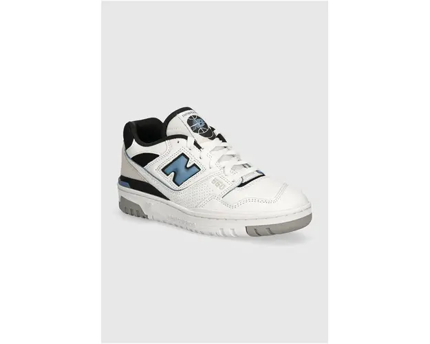 New Balance sneakers 550 culoarea alb, BB550ESF