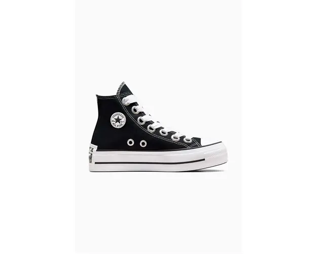 Converse tenisi Chuck Taylor All Star Lift culoarea negru, A10424C