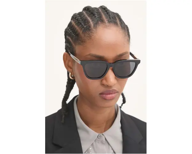 ZADIG&VOLTAIRE ochelari de soare femei, culoarea negru, OWEW00141