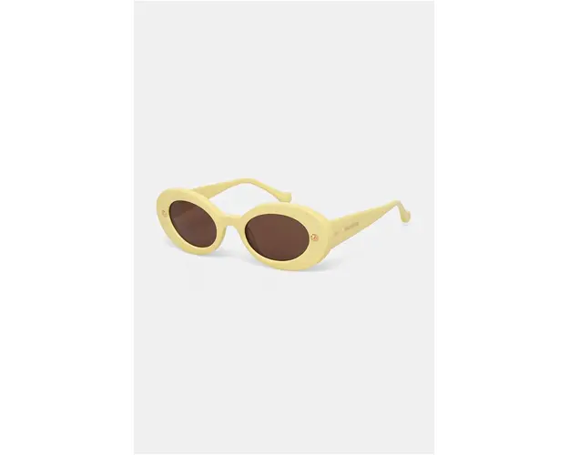Nanushka ochelari de soare GIVA culoarea galben, NU24PFSG01011