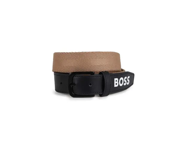 BOSS curea copii culoarea negru, J51573