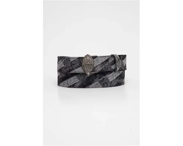 Kurt Geiger London curea KENSINGTON 38 BELT femei, culoarea negru, 120500669