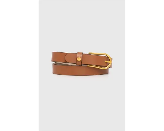 Gianni Chiarini curea de piele femei, culoarea maro, CN 3702 PRCKLUX NUT 6pz