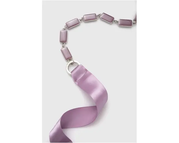 MAX&Co. curea femei, culoarea violet, 2426506016200
