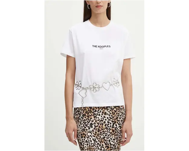 The Kooples curea femei, culoarea argintiu, AFCE29004K