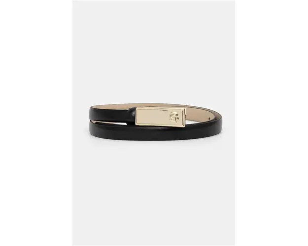 BOSS curea femei, culoarea negru, 50522628