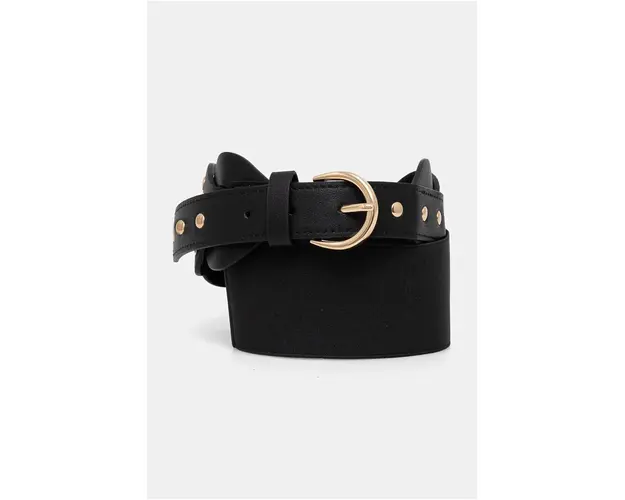 Morgan curea 3MARO femei, culoarea negru, 3MARO