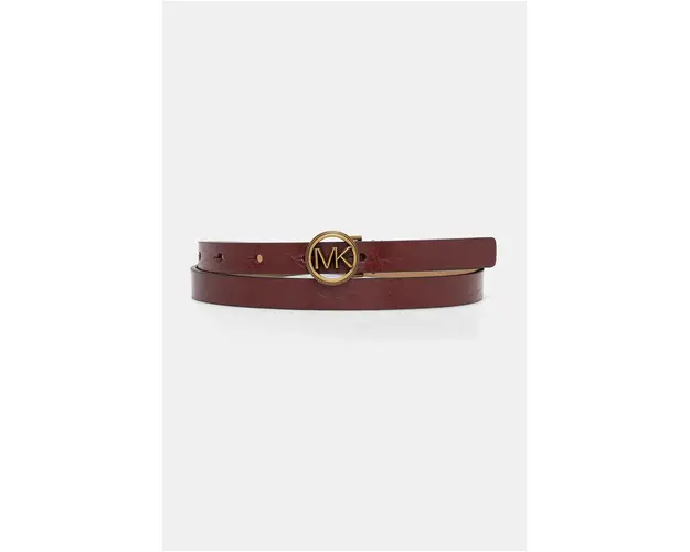 MICHAEL Michael Kors curea femei, culoarea bordo, 559142