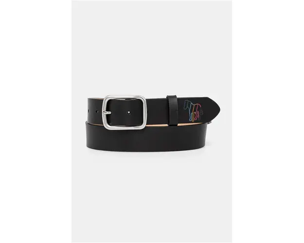 PS Paul Smith curea de piele barbati, culoarea negru, M2A.7608.MOUTZE