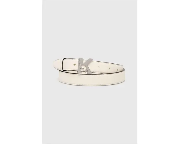 Karl Lagerfeld Jeans curea culoarea bej, 235J3100