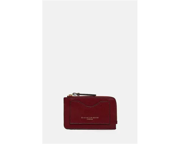 Gianni Chiarini portofel de piele femei, culoarea bordo, PF W-5085 PRCKLUX