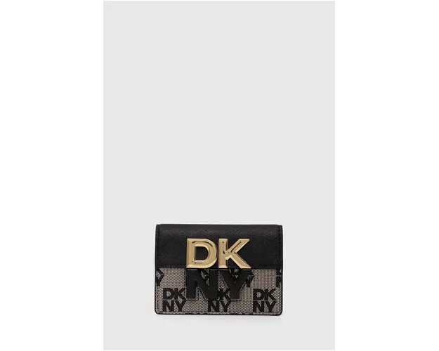 Dkny carcasa cardului culoarea negru, R42ZYE33