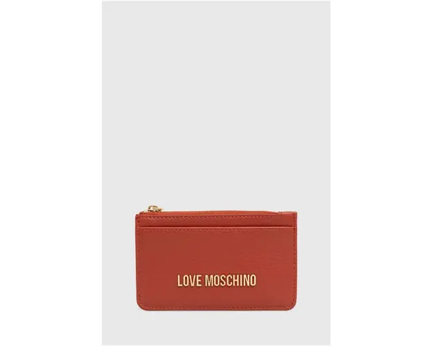 Love Moschino portofel femei, culoarea portocaliu, JC5614PP1LLD0000