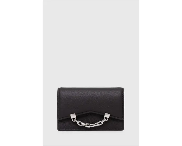 Karl Lagerfeld portofel de piele femei, culoarea negru, 245W3210