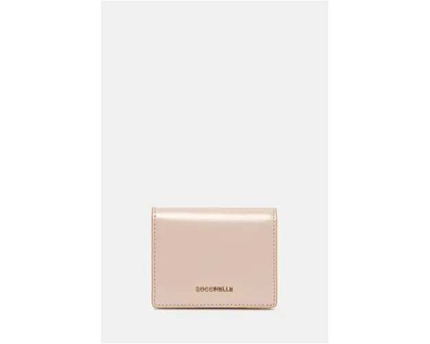 Coccinelle portofel de piele METALLIC SHINY CALF femei, culoarea roz, E2 RX8 11 D3 01