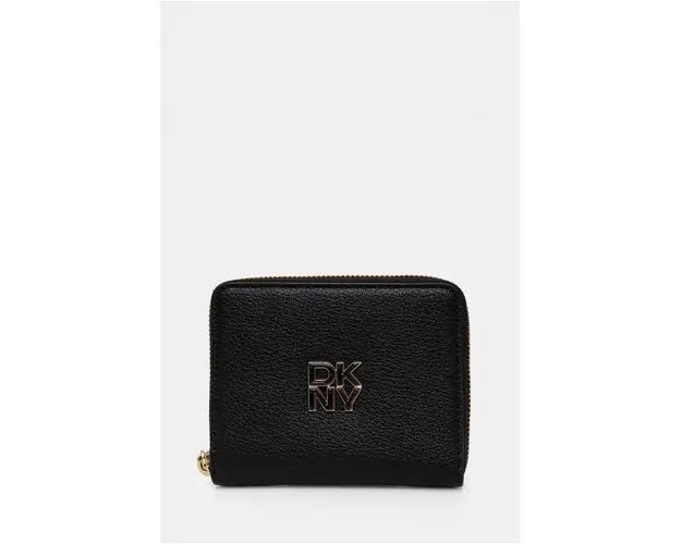 Dkny portofel de piele femei, culoarea negru, R43ZKF83